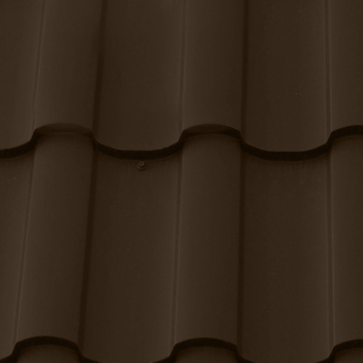 Металлочерепица Ruukki Adamante Pural Matt цвет Темно-коричневый.jpg